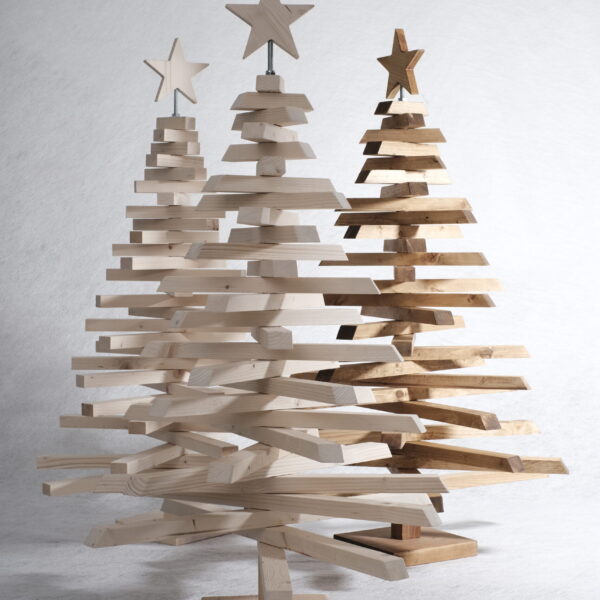 Holz-Weihnachtsbäume